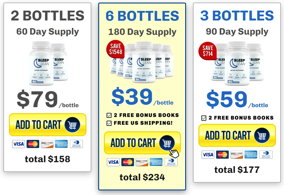 Sleep Lean - Sleeplean priceing